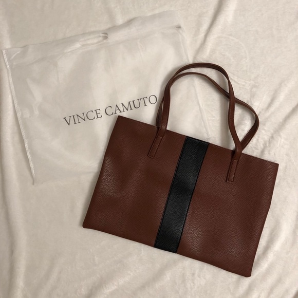 Vince Camuto Handbags - Vince Camuto Luck Tote in Red Desert